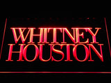 FREE Whitney Houston LED Sign - Red - TheLedHeroes