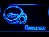 FREE Denver Broncos Coors Light LED Sign - Blue - TheLedHeroes
