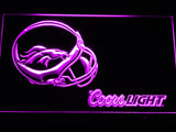 FREE Denver Broncos Coors Light LED Sign - Purple - TheLedHeroes