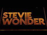 Stevie Wonder LED Neon Sign USB - Yellow - TheLedHeroes