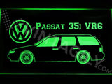 FREE Volkswagen Passat 35i VR6 LED Sign - Green - TheLedHeroes