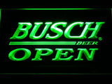 Busch Open LED Neon Sign USB - Green - TheLedHeroes