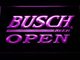 Busch Open LED Neon Sign Electrical - Purple - TheLedHeroes