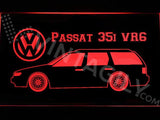 Volkswagen Passat 35i VR6 LED Neon Sign USB - Red - TheLedHeroes