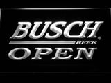 Busch Open LED Neon Sign USB - White - TheLedHeroes