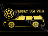 FREE Volkswagen Passat 35i VR6 LED Sign - Yellow - TheLedHeroes