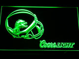 Detroit Lions Coors Light LED Neon Sign Electrical - Green - TheLedHeroes