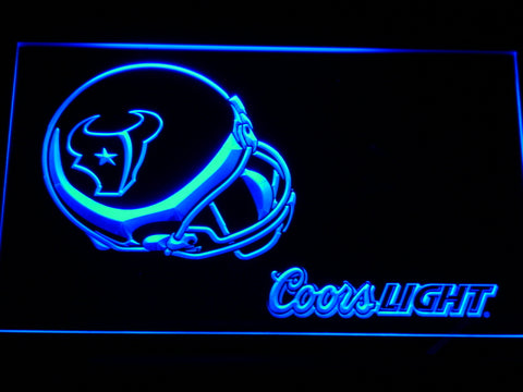 Houston Texans Coors Light LED Sign -  - TheLedHeroes