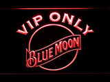 Blue Moon VIP Only LED Neon Sign Electrical - Red - TheLedHeroes