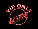 FREE Blue Moon VIP Only LED Sign - Red - TheLedHeroes