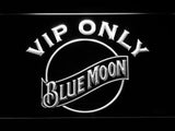 Blue Moon VIP Only LED Neon Sign Electrical - White - TheLedHeroes