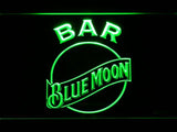 Blue Moon Bar LED Neon Sign USB - Green - TheLedHeroes