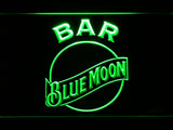 FREE Blue Moon Bar LED Sign - Green - TheLedHeroes