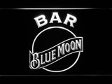 FREE Blue Moon Bar LED Sign - White - TheLedHeroes