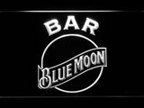 Blue Moon Bar LED Neon Sign Electrical - White - TheLedHeroes
