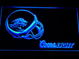 Jacksonville Jaguars Coors Light LED Neon Sign Electrical - Blue - TheLedHeroes