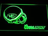 Kansas City Chiefs Coors Light LED Sign - Green - TheLedHeroes