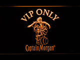 Captain Morgan VIP Only LED Neon Sign USB - Orange - TheLedHeroes