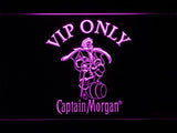 Captain Morgan VIP Only LED Neon Sign Electrical - Purple - TheLedHeroes