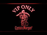 Captain Morgan VIP Only LED Neon Sign USB - Red - TheLedHeroes