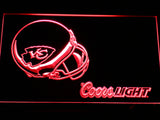 Kansas City Chiefs Coors Light LED Sign - Red - TheLedHeroes