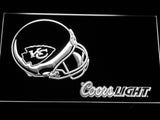Kansas City Chiefs Coors Light LED Sign - White - TheLedHeroes