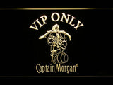 Captain Morgan VIP Only LED Neon Sign USB - Yellow - TheLedHeroes