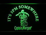Captain Morgan It's 5 pm Somewhere LED Neon Sign Electrical -  - TheLedHeroes