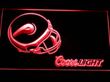 Minnesota Vikings Coors Light LED Sign - Red - TheLedHeroes