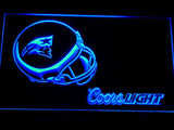 New England Patriots Coors Light LED Neon Sign USB - Blue - TheLedHeroes