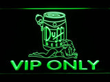 Duff VIP Only (2) LED Neon Sign Electrical -  - TheLedHeroes