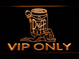 Duff VIP Only (2) LED Neon Sign USB -  - TheLedHeroes