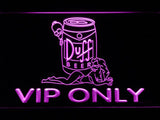 Duff VIP Only (2) LED Neon Sign Electrical -  - TheLedHeroes