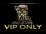 Duff VIP Only (2) LED Neon Sign Electrical -  - TheLedHeroes