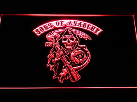 Sons of Anarchy LED Sign - Blue - TheLedHeroes