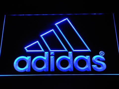 Adidas LED Neon Sign USB - White - TheLedHeroes