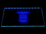 League Of Legends Solo Mid LED Sign - Blue - TheLedHeroes