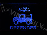 FREE Land Rover Defender LED Sign - Blue - TheLedHeroes