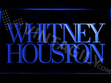 Whitney Houston LED Sign - Blue - TheLedHeroes