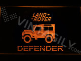 Land Rover Defender LED Sign - Orange - TheLedHeroes