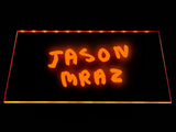 Jason Mraz LED Neon Sign USB - Orange - TheLedHeroes