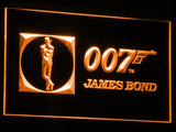 007 James Bond LED Neon Sign USB - Orange - TheLedHeroes