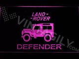 Land Rover Defender LED Neon Sign Electrical - Purple - TheLedHeroes