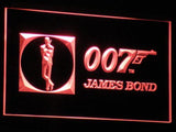 007 James Bond LED Neon Sign USB - Red - TheLedHeroes