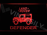 Land Rover Defender LED Sign - Red - TheLedHeroes