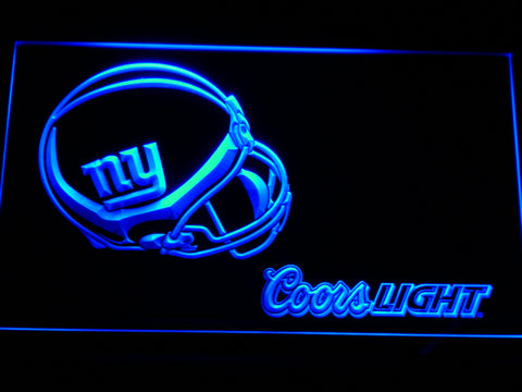 New York Giants Coors Light LED Sign -  - TheLedHeroes