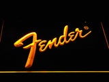 Fender LED Neon Sign USB - Yellow - TheLedHeroes
