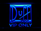FREE Duff VIP Only LED Sign - Blue - TheLedHeroes