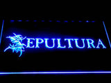 Sepultura LED Neon Sign Electrical - Blue - TheLedHeroes
