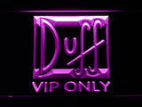 FREE Duff VIP Only LED Sign - Purple - TheLedHeroes